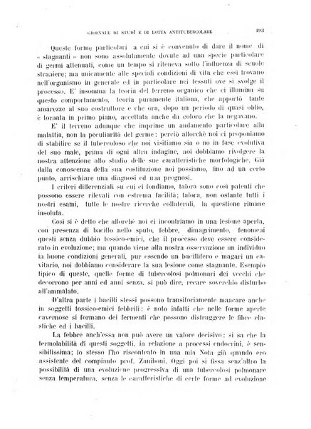 Tubercolosi giornale di studi e di lotta antitubercolare