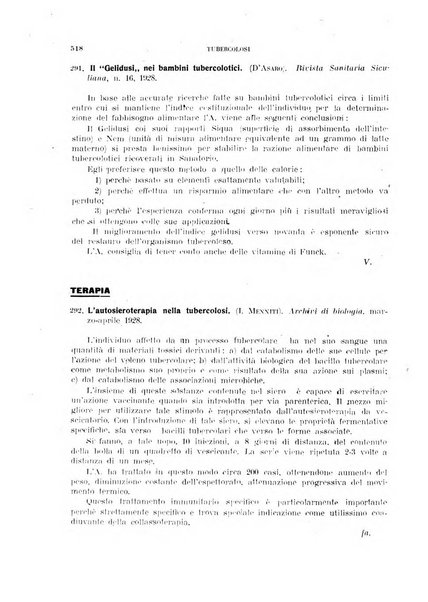 Tubercolosi giornale di studi e di lotta antitubercolare