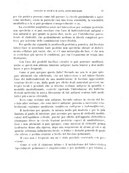 Tubercolosi giornale di studi e di lotta antitubercolare