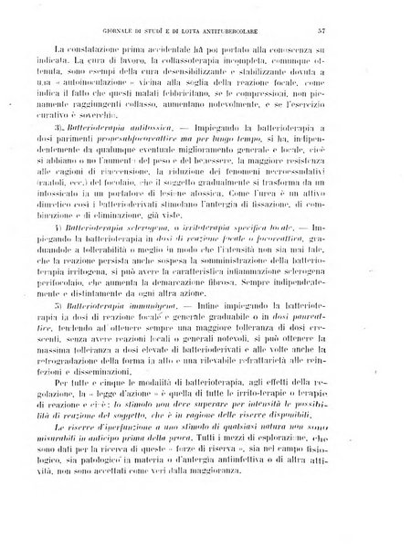 Tubercolosi giornale di studi e di lotta antitubercolare