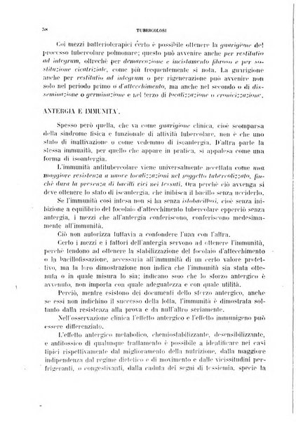 Tubercolosi giornale di studi e di lotta antitubercolare