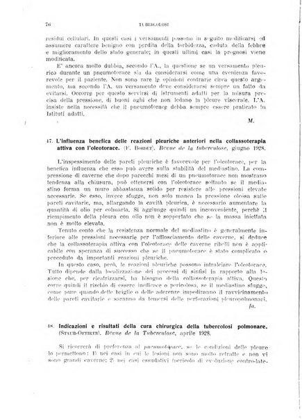 Tubercolosi giornale di studi e di lotta antitubercolare