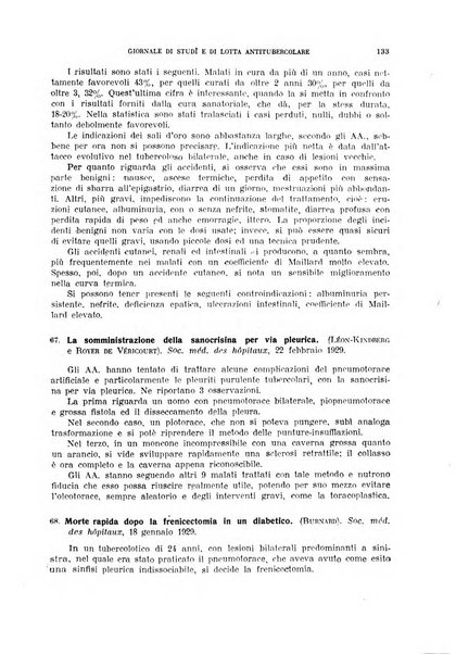 Tubercolosi giornale di studi e di lotta antitubercolare