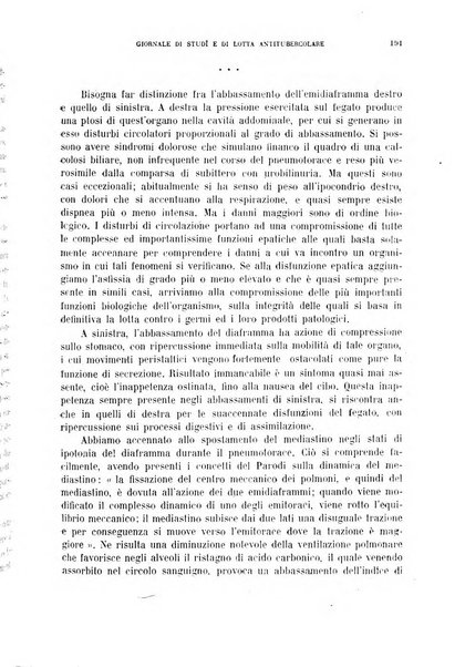 Tubercolosi giornale di studi e di lotta antitubercolare