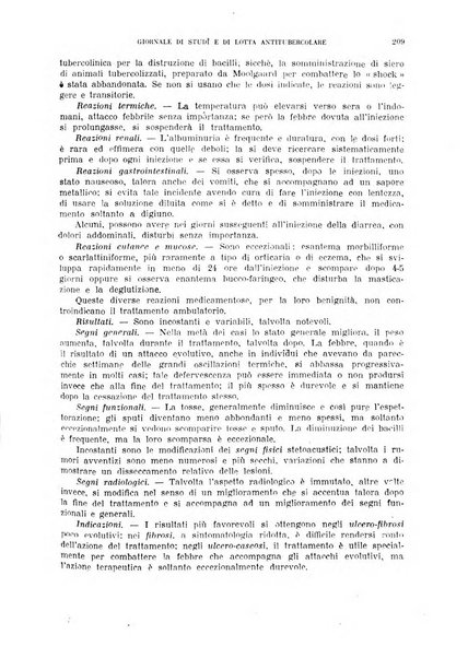 Tubercolosi giornale di studi e di lotta antitubercolare