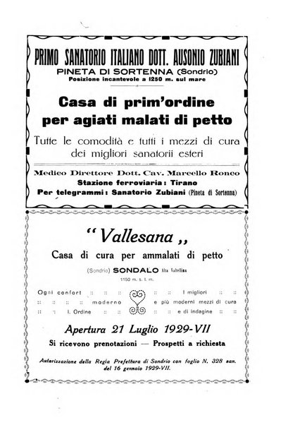 Tubercolosi giornale di studi e di lotta antitubercolare