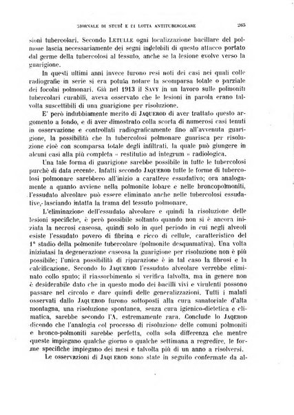 Tubercolosi giornale di studi e di lotta antitubercolare