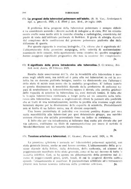 Tubercolosi giornale di studi e di lotta antitubercolare