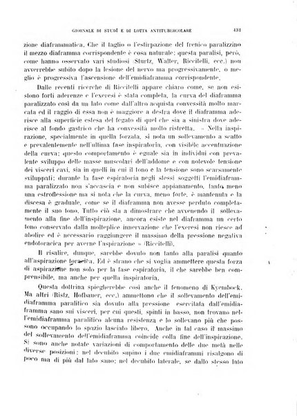 Tubercolosi giornale di studi e di lotta antitubercolare