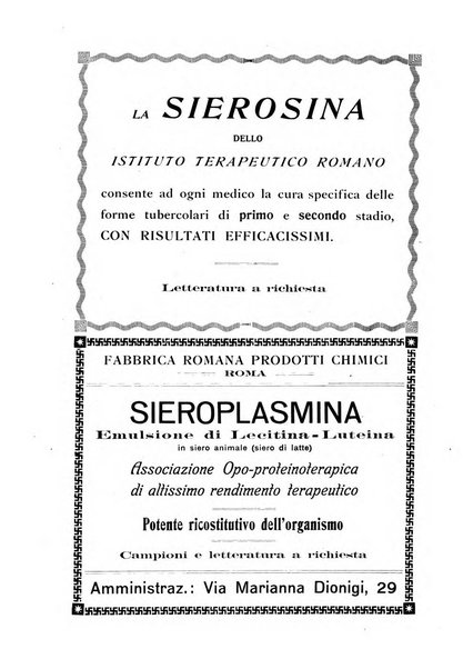 Tubercolosi giornale di studi e di lotta antitubercolare