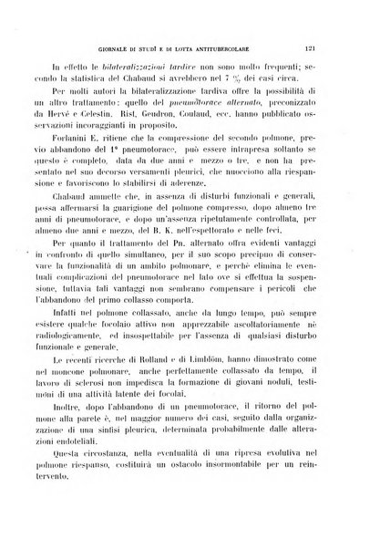 Tubercolosi giornale di studi e di lotta antitubercolare