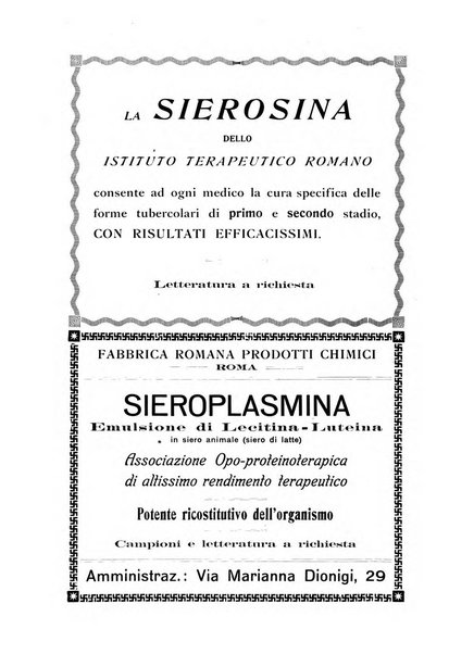 Tubercolosi giornale di studi e di lotta antitubercolare