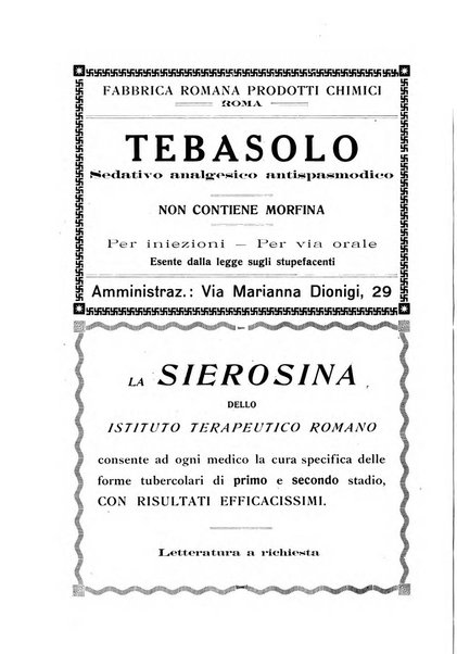 Tubercolosi giornale di studi e di lotta antitubercolare