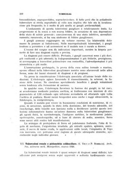 Tubercolosi giornale di studi e di lotta antitubercolare