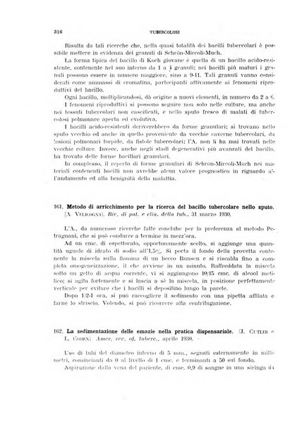 Tubercolosi giornale di studi e di lotta antitubercolare