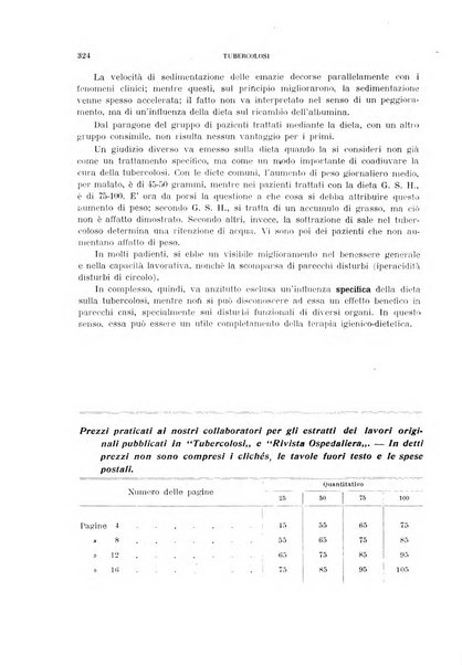 Tubercolosi giornale di studi e di lotta antitubercolare