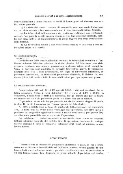 Tubercolosi giornale di studi e di lotta antitubercolare