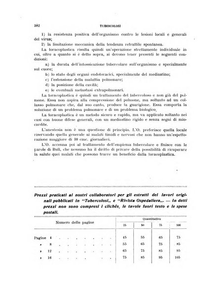 Tubercolosi giornale di studi e di lotta antitubercolare