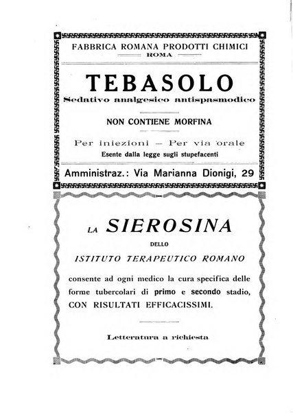 Tubercolosi giornale di studi e di lotta antitubercolare