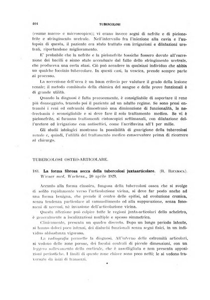 Tubercolosi giornale di studi e di lotta antitubercolare