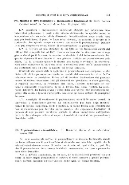 Tubercolosi giornale di studi e di lotta antitubercolare