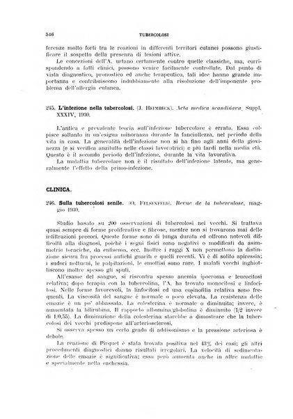 Tubercolosi giornale di studi e di lotta antitubercolare