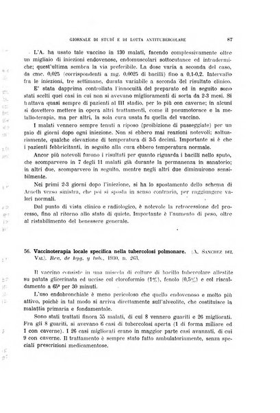 Tubercolosi giornale di studi e di lotta antitubercolare