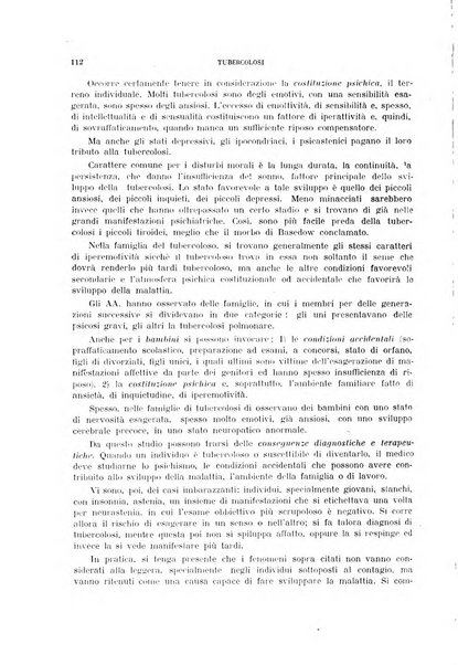 Tubercolosi giornale di studi e di lotta antitubercolare