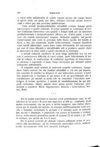 Tubercolosi giornale di studi e di lotta antitubercolare