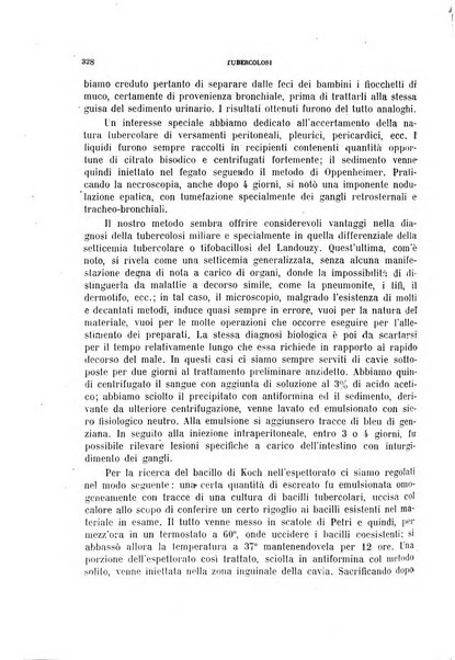 Tubercolosi giornale di studi e di lotta antitubercolare