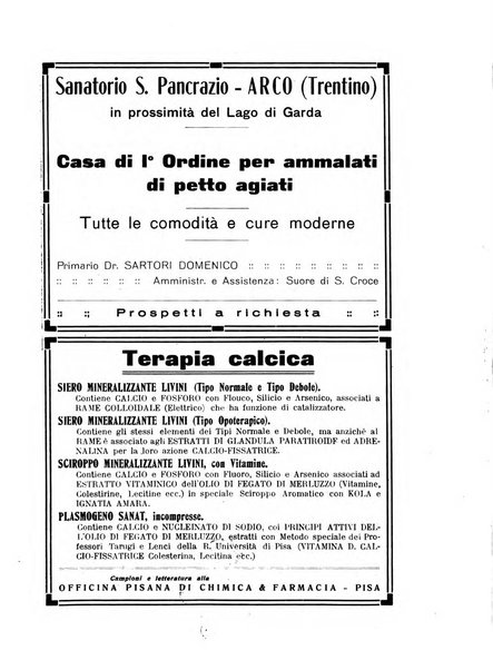 Tubercolosi giornale di studi e di lotta antitubercolare