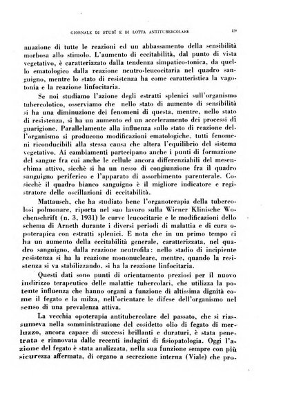 Tubercolosi giornale di studi e di lotta antitubercolare