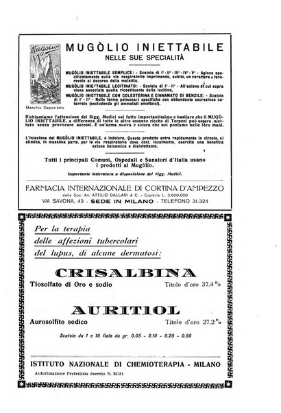 Tubercolosi giornale di studi e di lotta antitubercolare