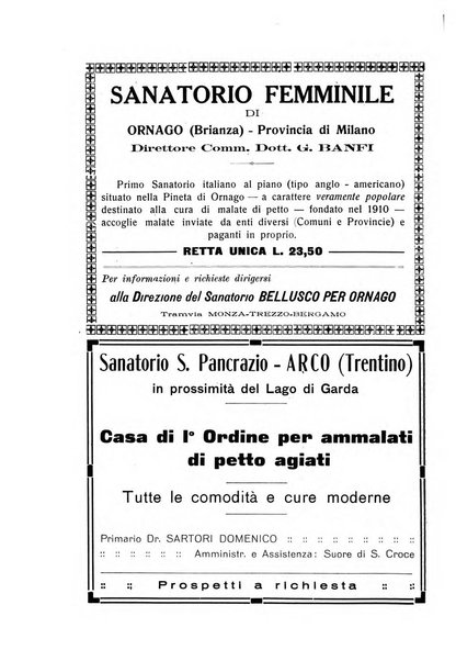 Tubercolosi giornale di studi e di lotta antitubercolare