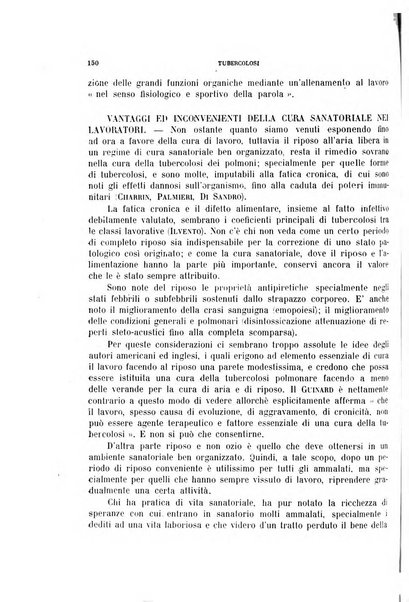 Tubercolosi giornale di studi e di lotta antitubercolare