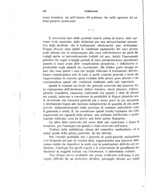 Tubercolosi giornale di studi e di lotta antitubercolare