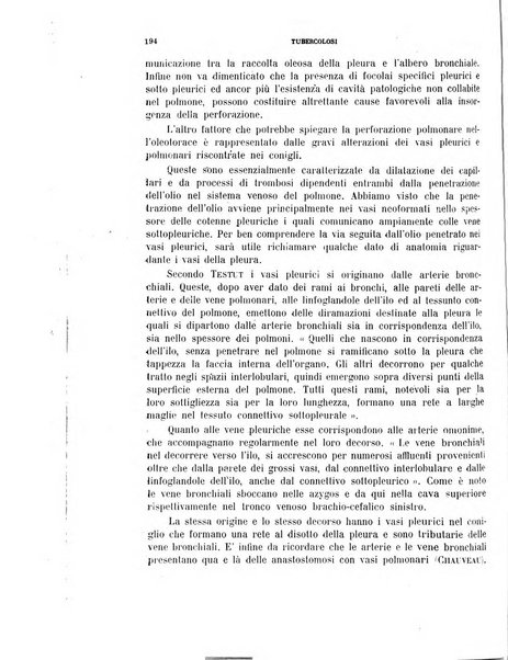 Tubercolosi giornale di studi e di lotta antitubercolare