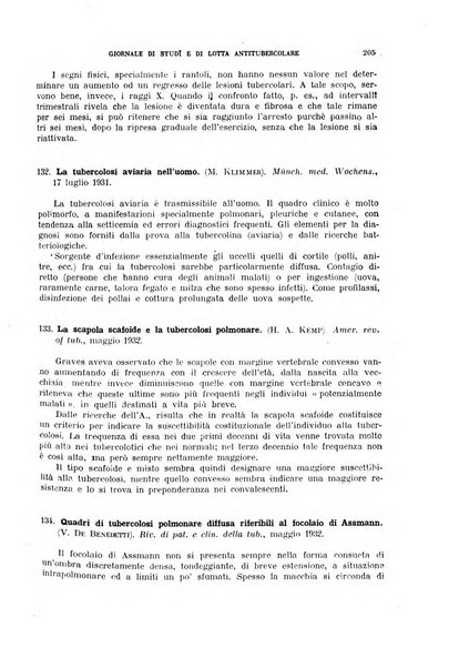 Tubercolosi giornale di studi e di lotta antitubercolare