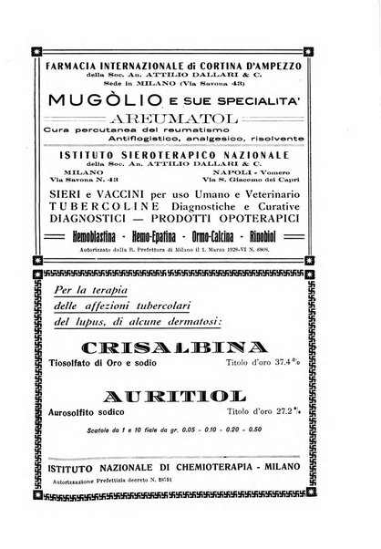 Tubercolosi giornale di studi e di lotta antitubercolare