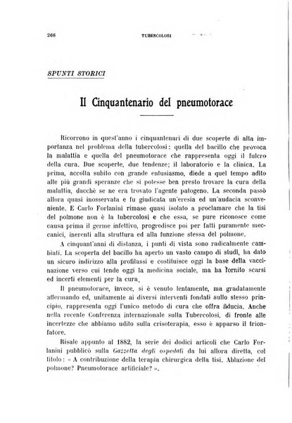 Tubercolosi giornale di studi e di lotta antitubercolare