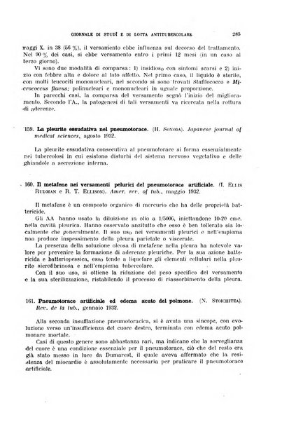 Tubercolosi giornale di studi e di lotta antitubercolare