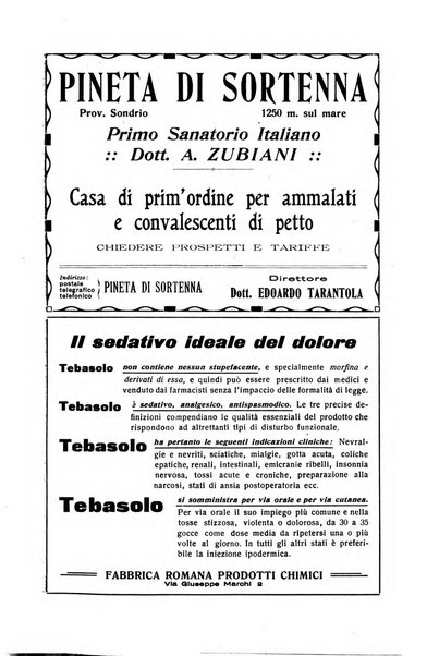 Tubercolosi giornale di studi e di lotta antitubercolare