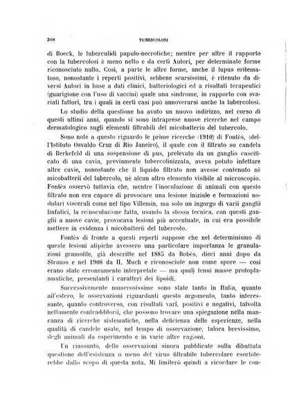 Tubercolosi giornale di studi e di lotta antitubercolare