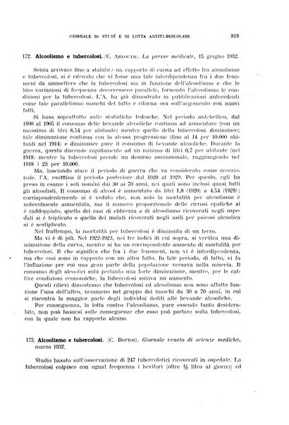 Tubercolosi giornale di studi e di lotta antitubercolare