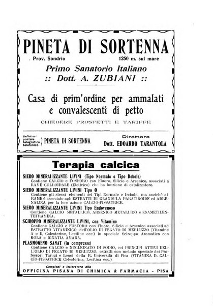 Tubercolosi giornale di studi e di lotta antitubercolare