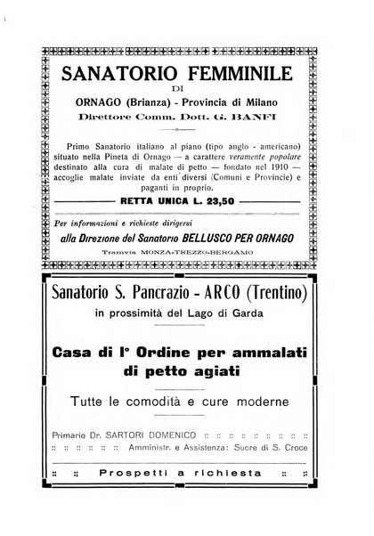 Tubercolosi giornale di studi e di lotta antitubercolare