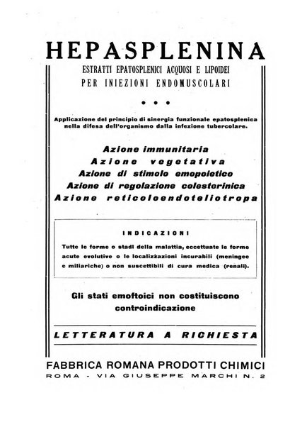 Tubercolosi giornale di studi e di lotta antitubercolare