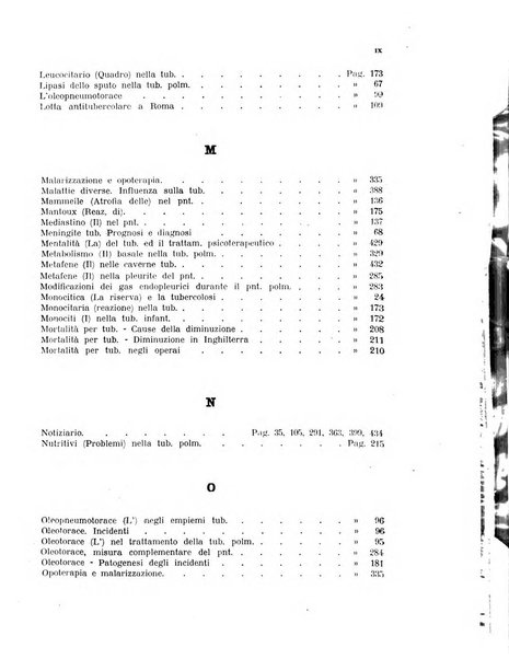 Tubercolosi giornale di studi e di lotta antitubercolare