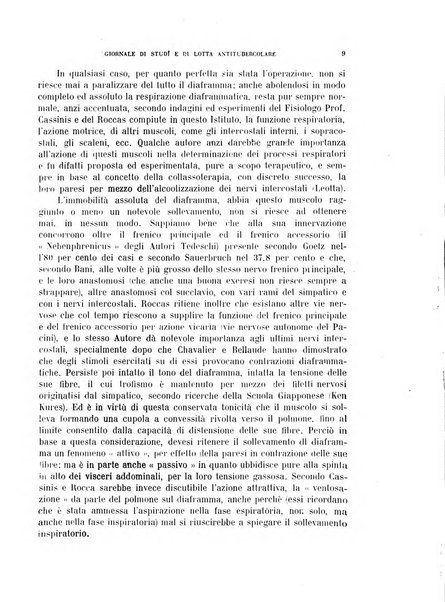 Tubercolosi giornale di studi e di lotta antitubercolare