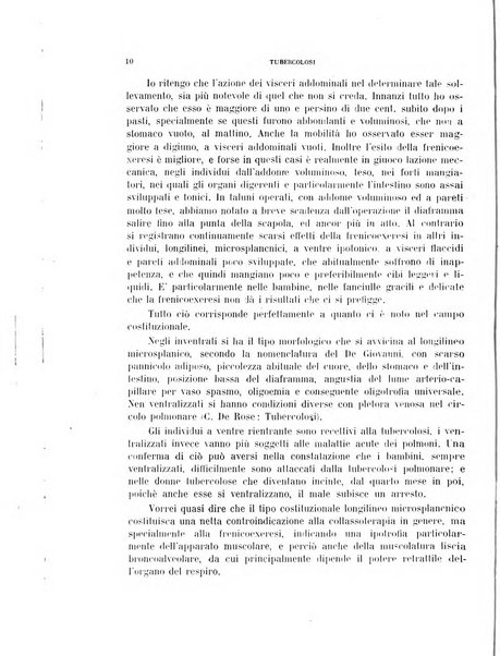 Tubercolosi giornale di studi e di lotta antitubercolare